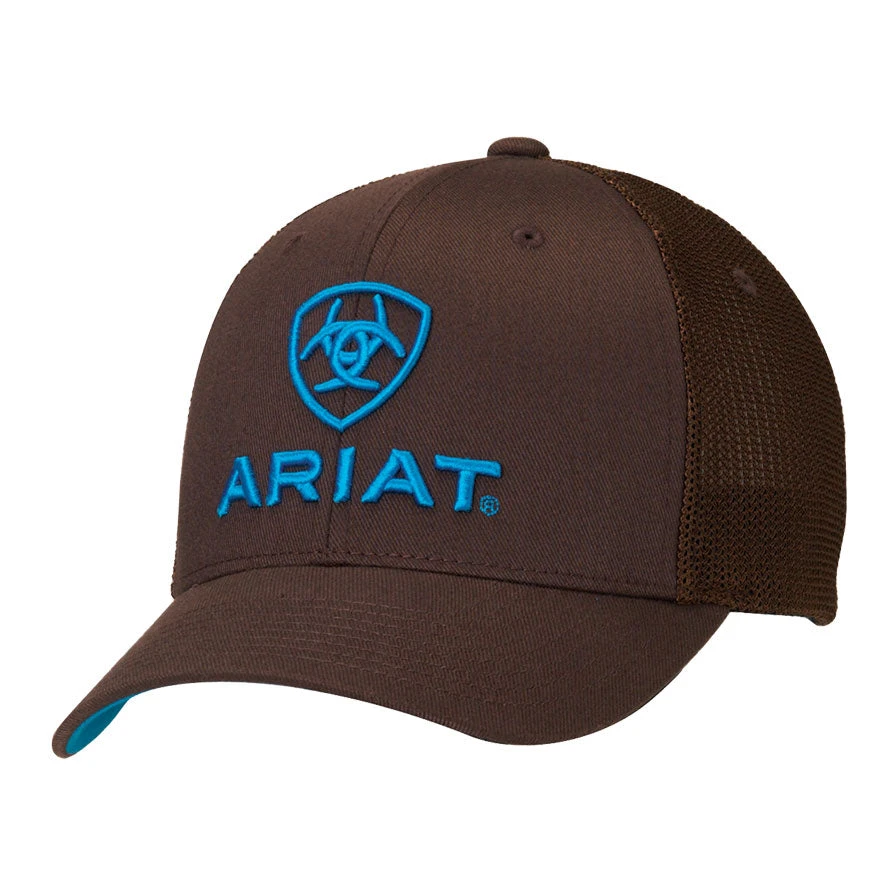 Ariat Men's Embroidered Logo Mesh Back Cap - Image 2