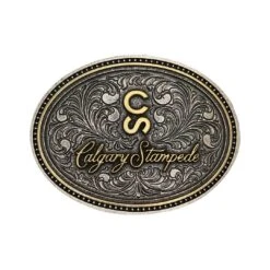 Montana Silversmiths Antique Two Tone Calgary Stampede Masterbrand Buckle