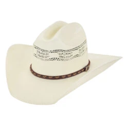 Justin 20X Bryson Cattleman Crown Straw Cowboy Hat