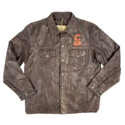 STS Ranchwear Embroidered Calgary Stampede Leather Jacket