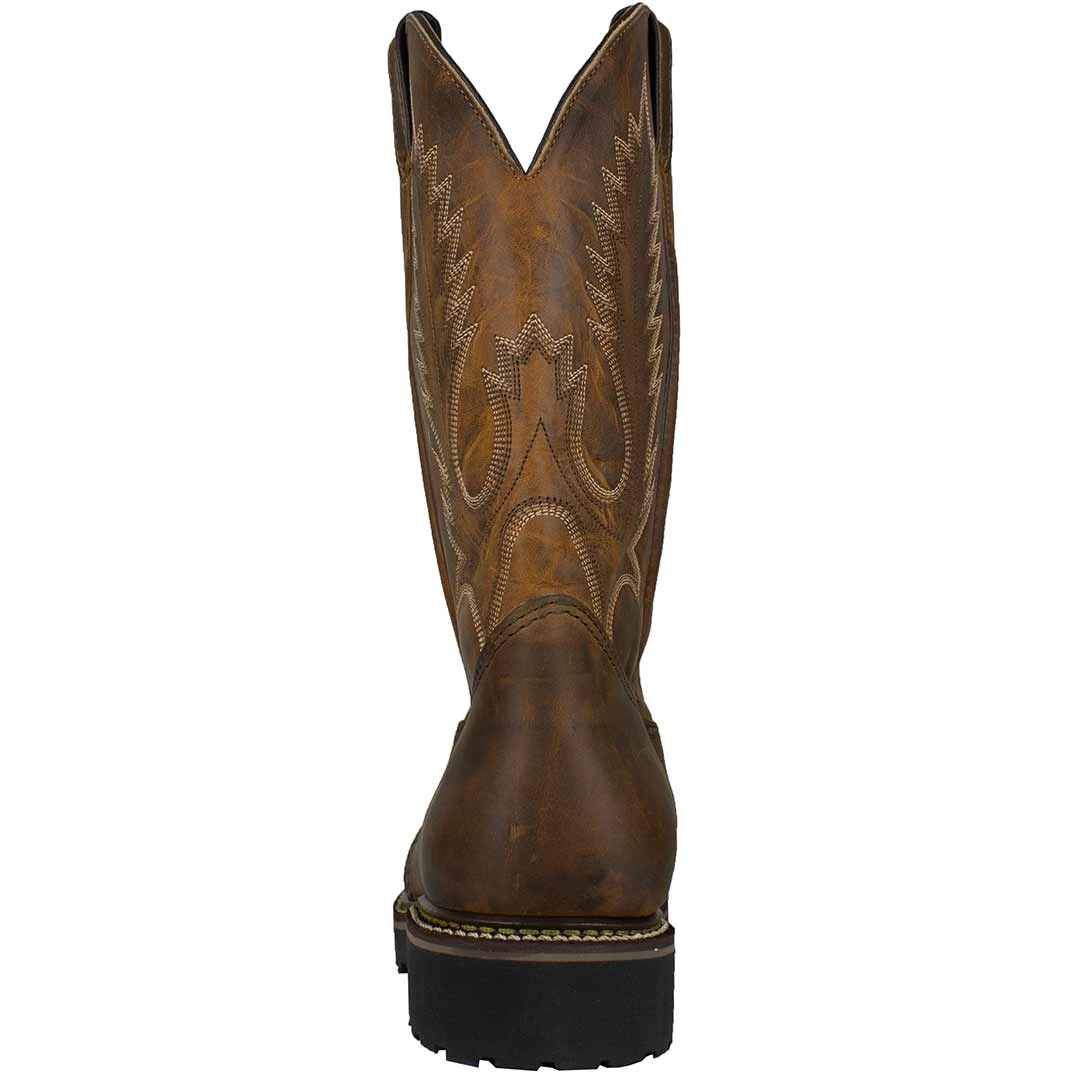 Boulet Men's CSA Steel Toe Cowboy Work Boots - Image 5