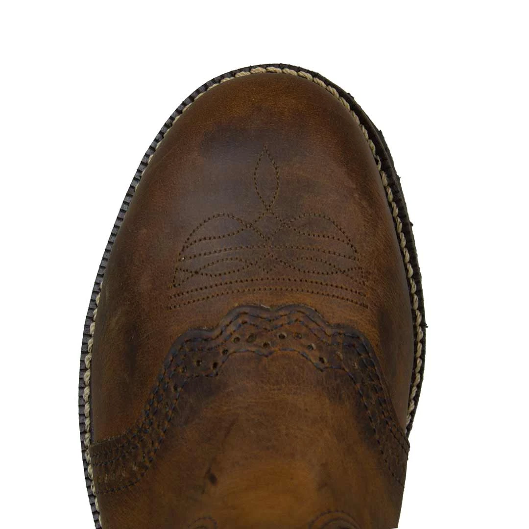 Boulet Men's CSA Steel Toe Cowboy Work Boots - Image 6