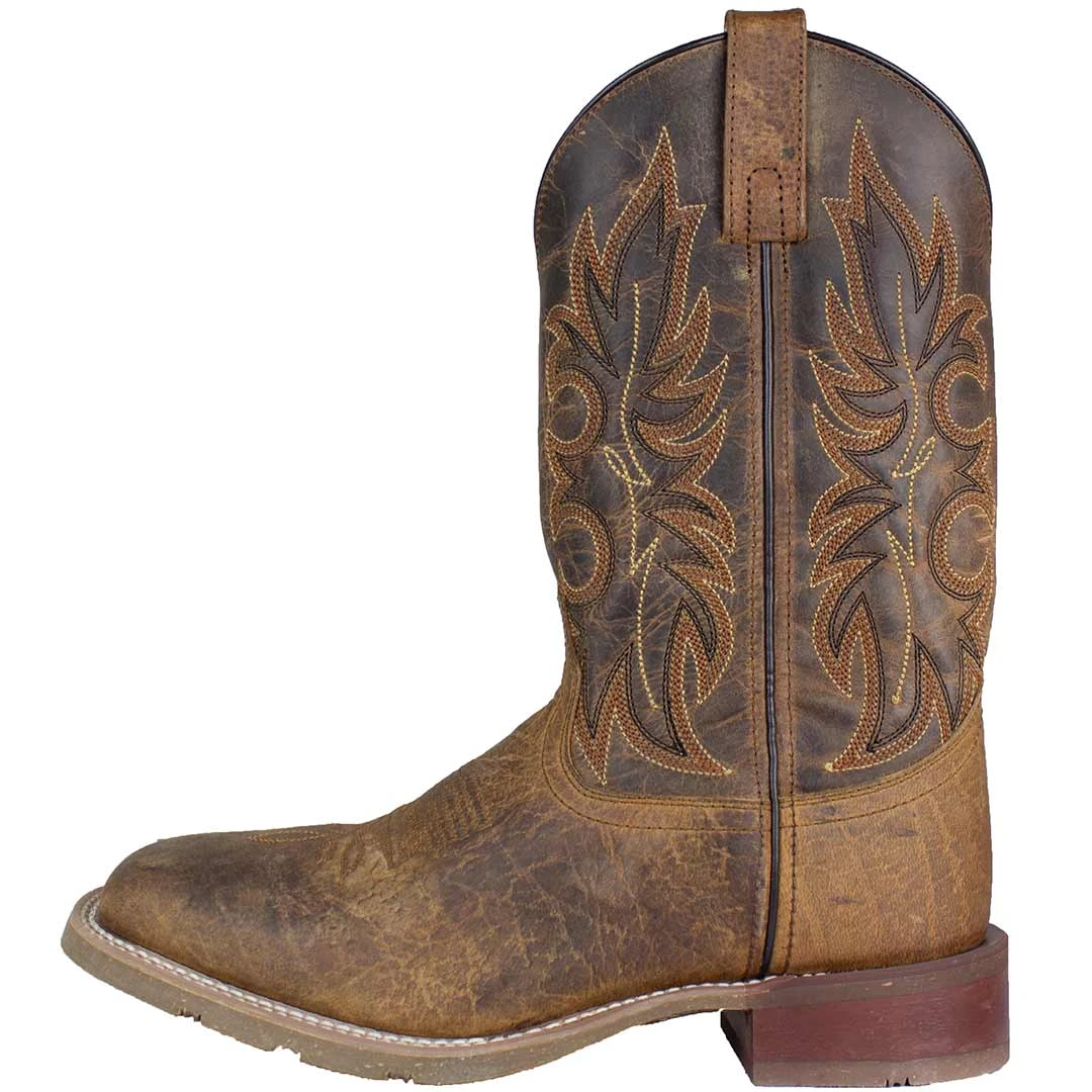 Laredo Men's Durant Square Toe Cowboy Boots - Image 3