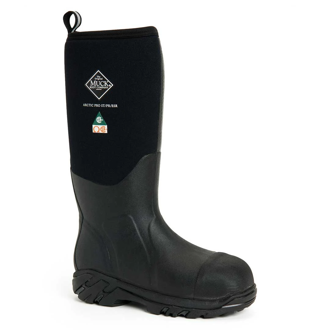 Muck Boot Co. Men's Arctic Pro Steel Toe Winter Work Boots - Image 2
