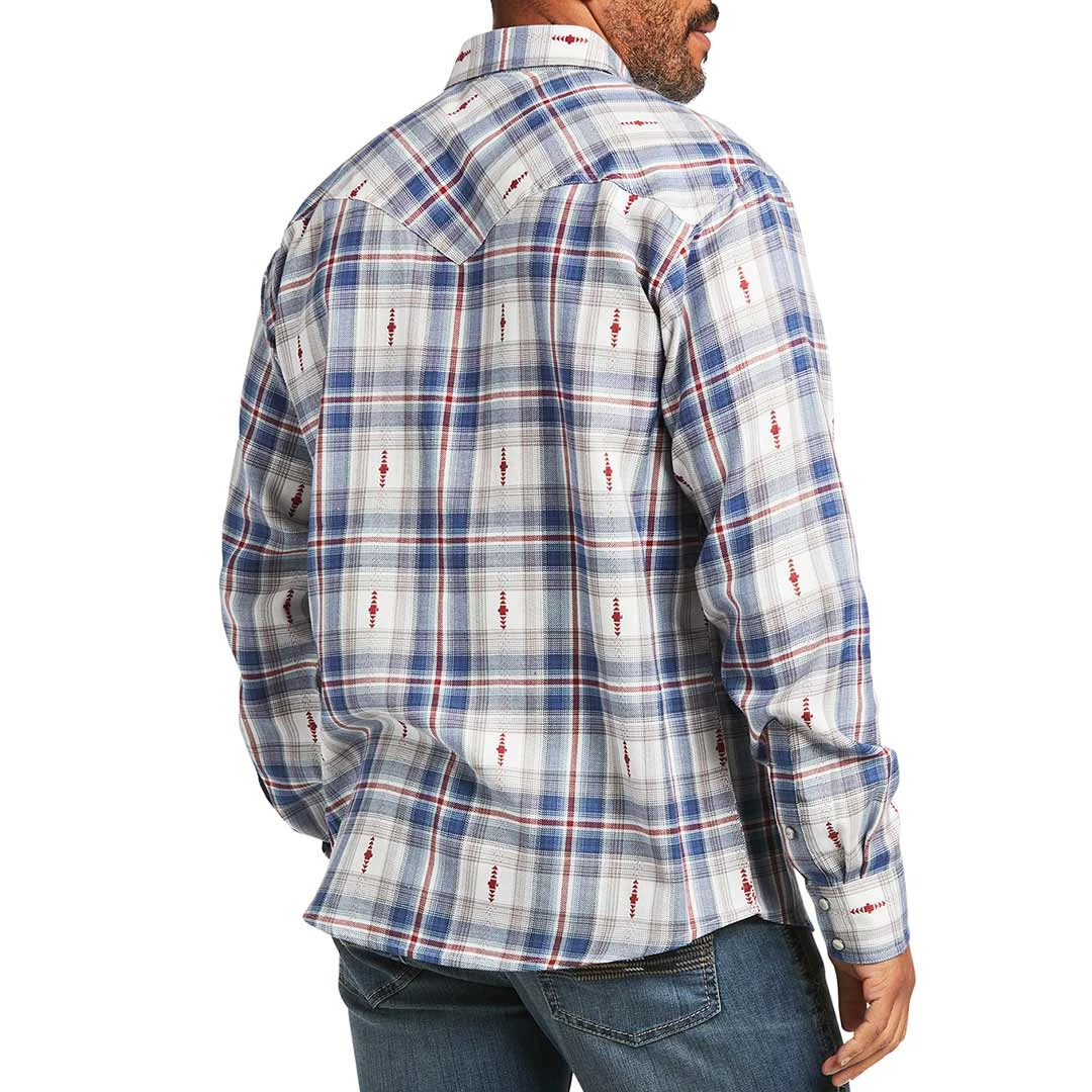 Ariat Men's Hutton Retro Fit Snap Shirt - Image 2