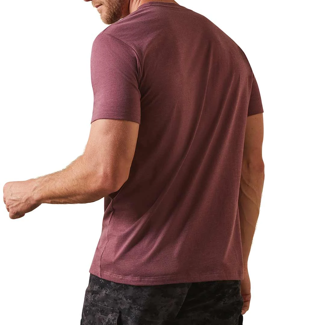 Ariat Men's Steel Bar Logo Graphic T-Shirt - Image 2