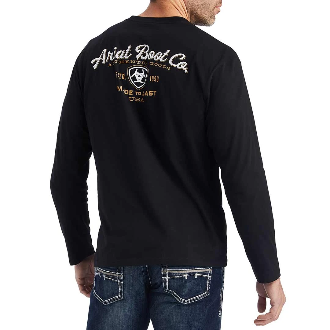 Ariat Men's Type Crest Graphic T-Shirt - Image 2