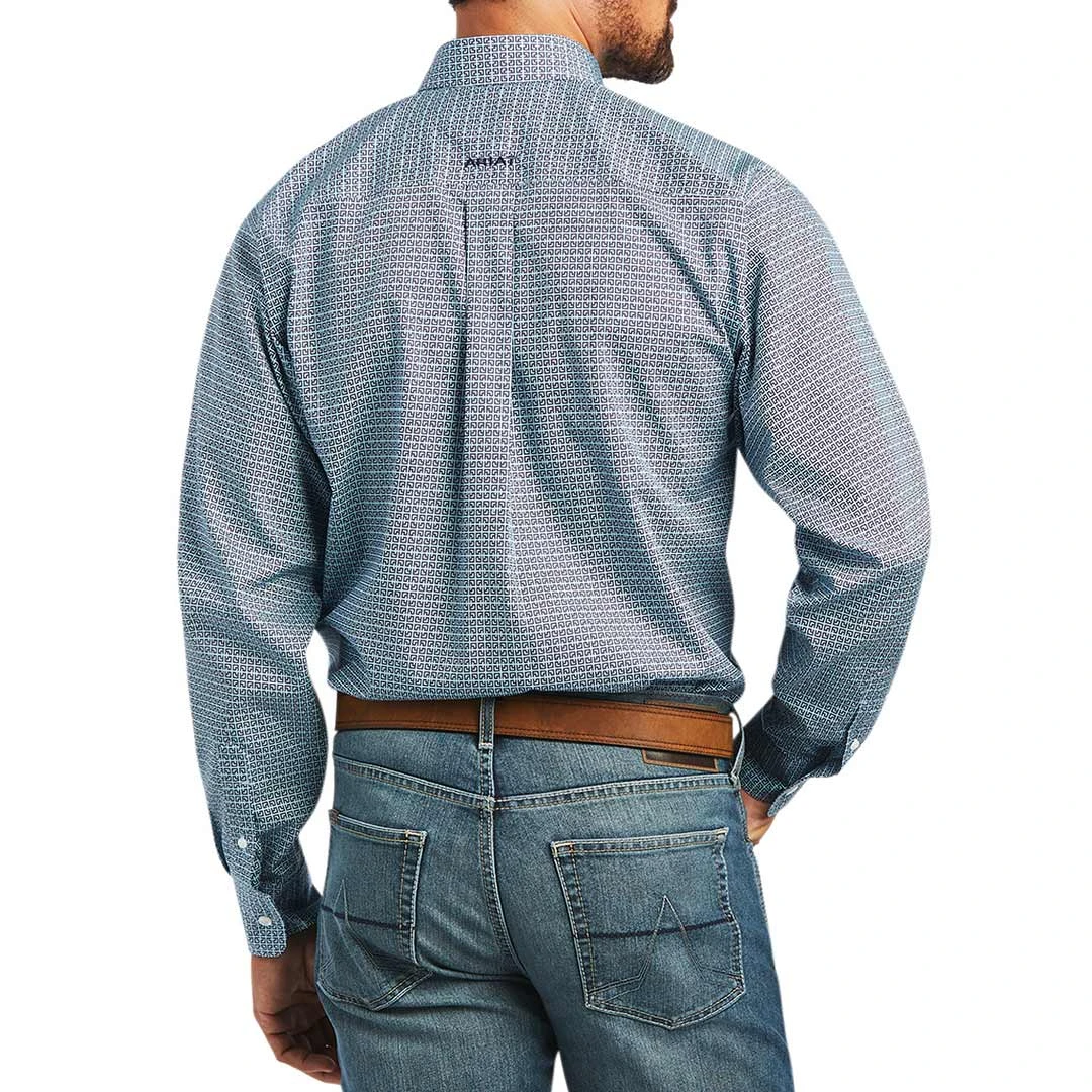 Ariat Men's Wrinkle Free Yoel Classic Fit Button-Down Shirt - Image 2