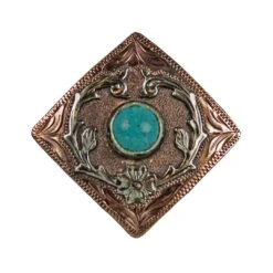 Austin Accent Diamond With Turquoise Scarf Slide