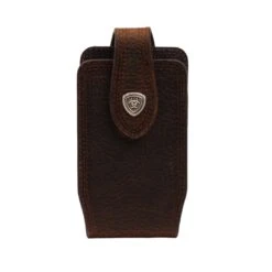 Ariat Tab Closure Leather Cell Phone Case