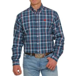 Cinch Men's Classic Plaid Button-Down Shirt