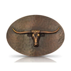 Montana Silversmiths Men's Cascade Longhorn Buckle