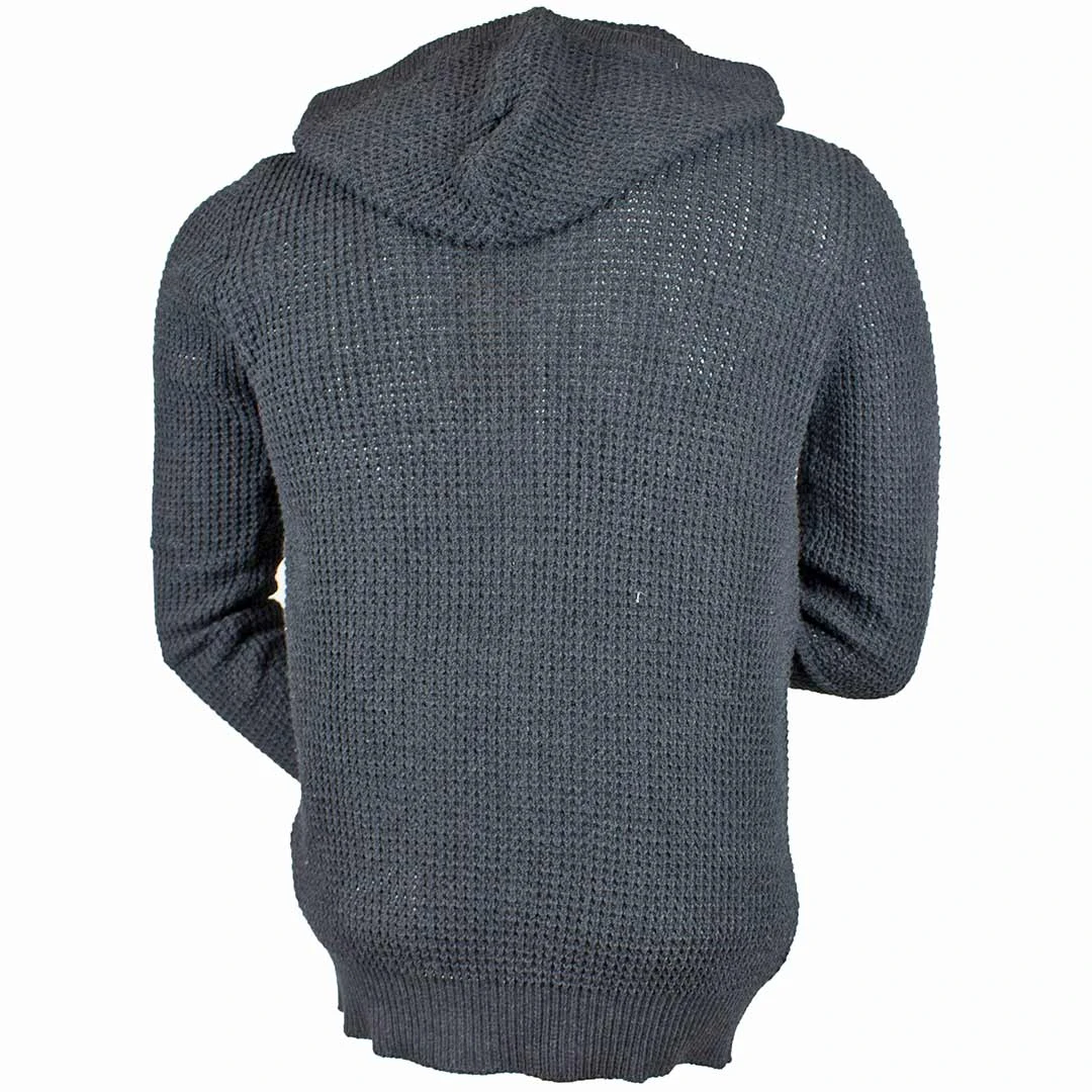 Hedge Men's Waffle Knit Pullover Hoodie - Image 2