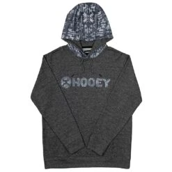 Hooey Brands Men's Lock-Up Logo Hoodie