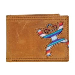 Hooey Men's Original Front Pocket Serape Print Bifold Wallet