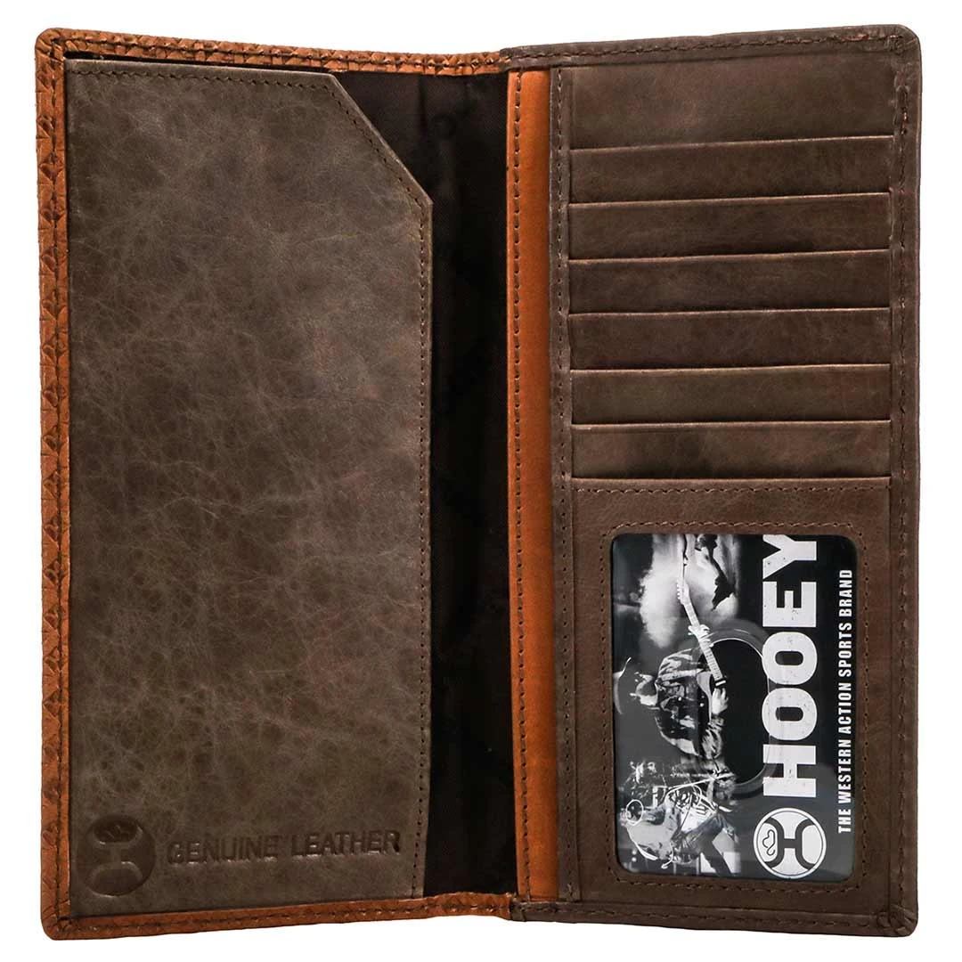 Hooey Brands Men's Hands Up Basketweave Rodeo Wallet - Image 3
