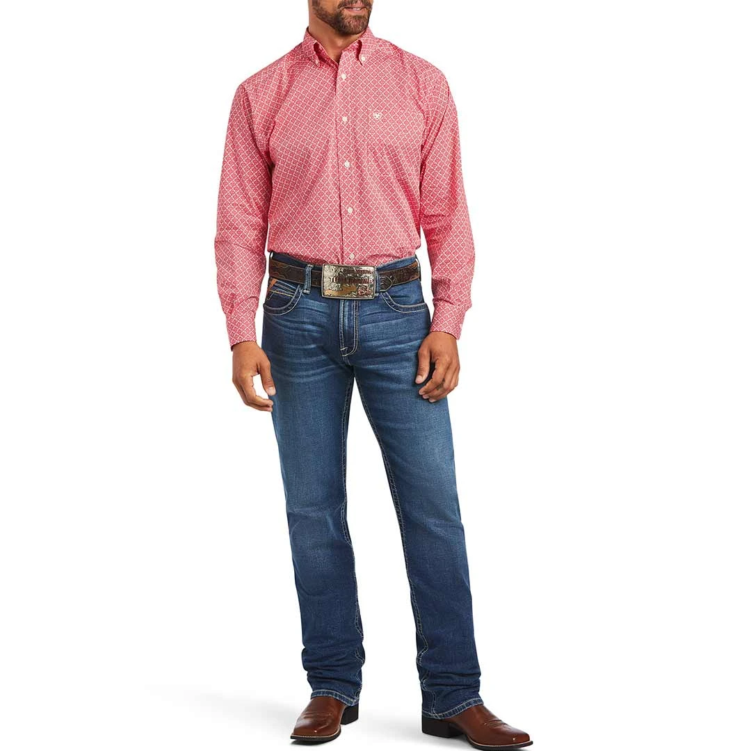 Ariat Men's Fabio Stretch Classic Fit Button-Down Shirt - Image 4