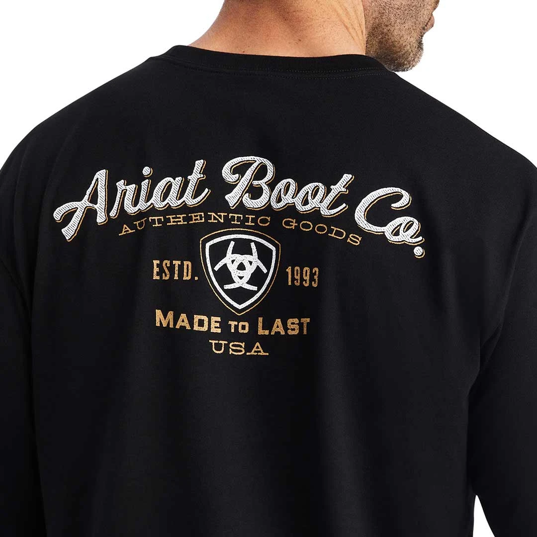 Ariat Men's Type Crest Graphic T-Shirt - Image 3
