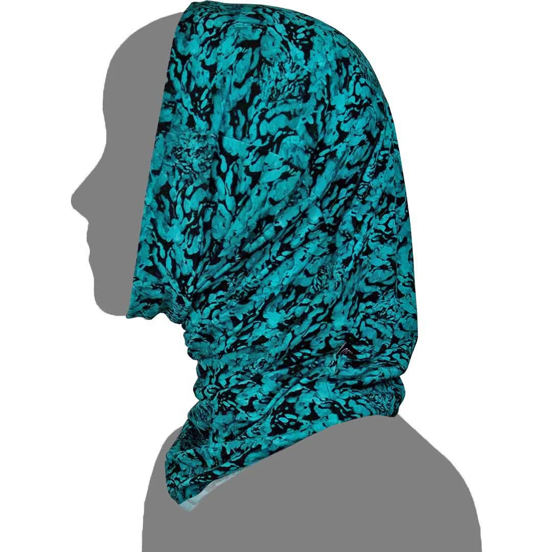 Watuko Headgear Abstract Print Bamboo Multifunction Tube - Image 16