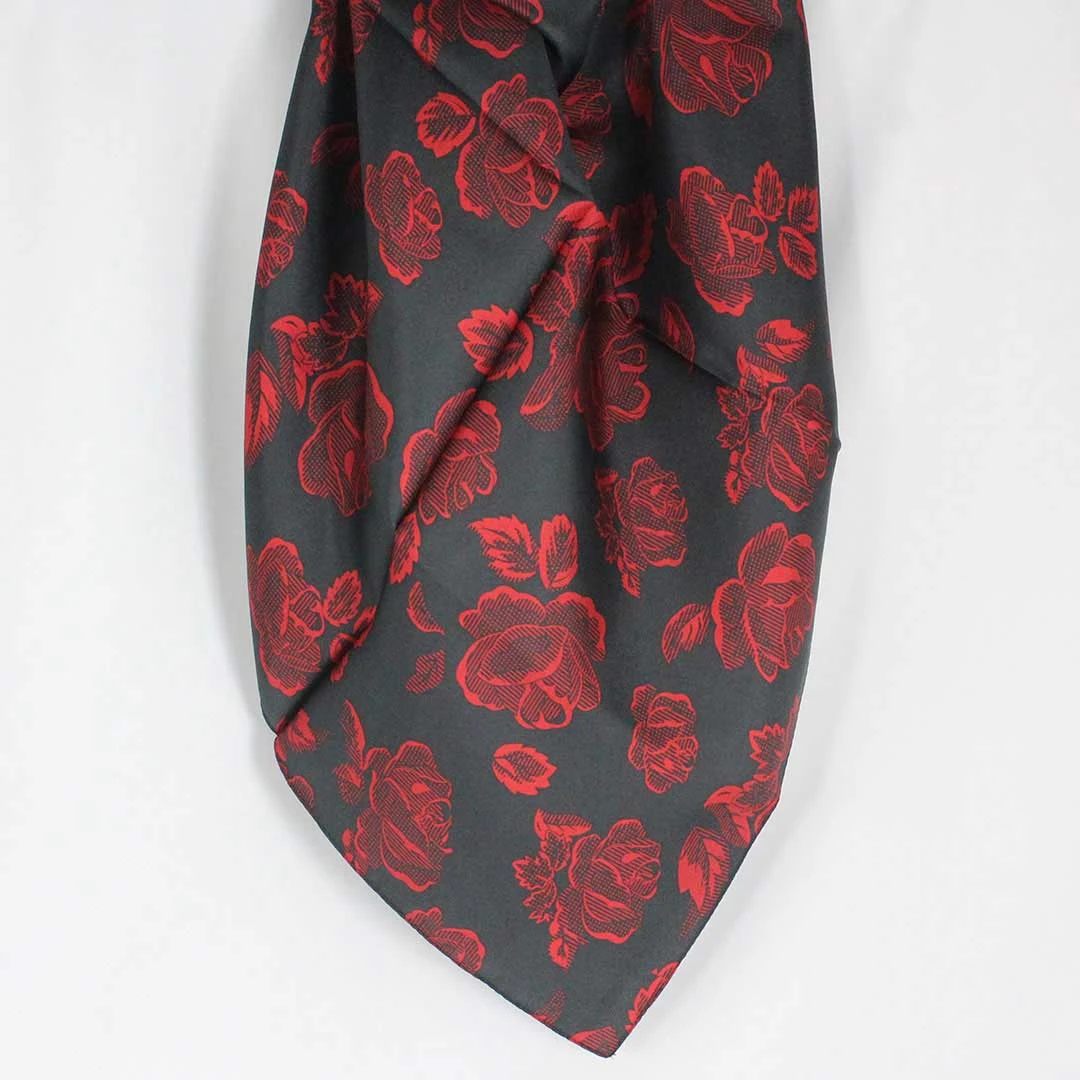 Austin Accent Rose Print Wild Rag - Image 2