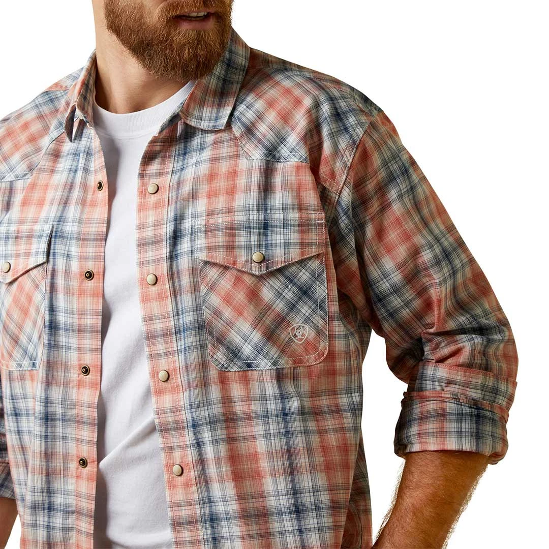 Ariat Men's Hantioch Retro Fit Snap Shirt - Image 3