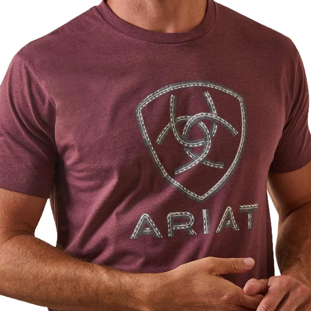 Ariat Men's Steel Bar Logo Graphic T-Shirt - Image 3