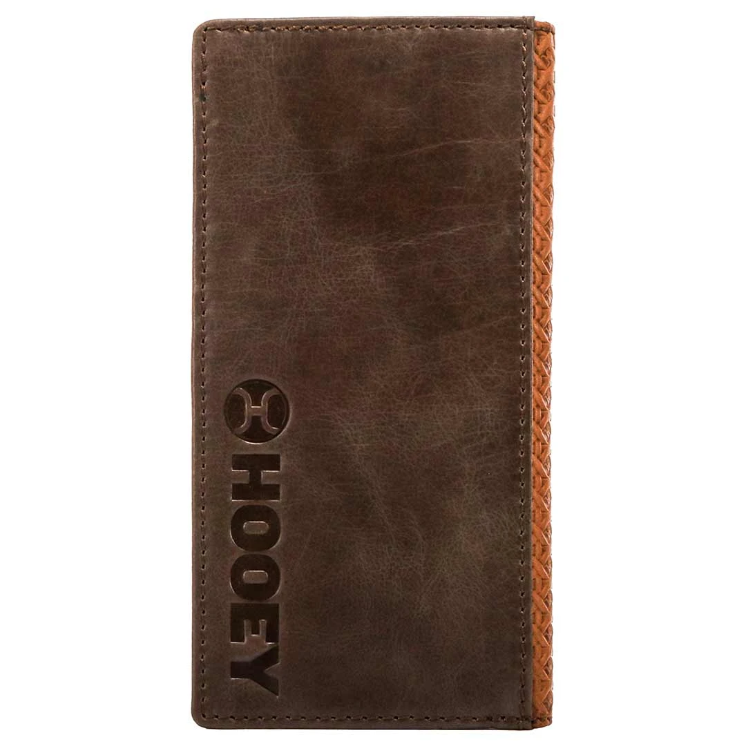 Hooey Brands Men's Hands Up Basketweave Rodeo Wallet - Image 2