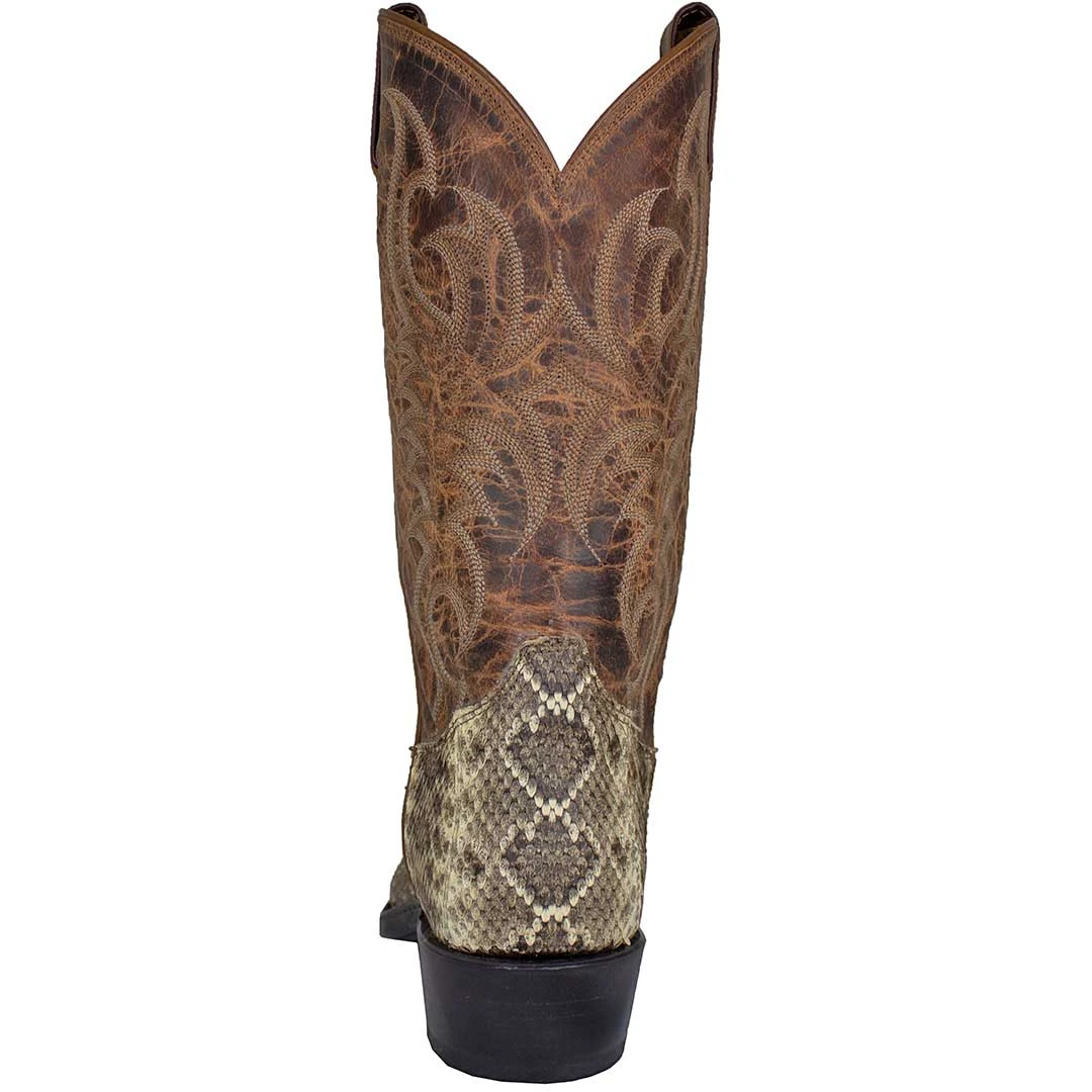Tony Lama Men's Rattlesnake Exotic Cowboy Boots - Image 5