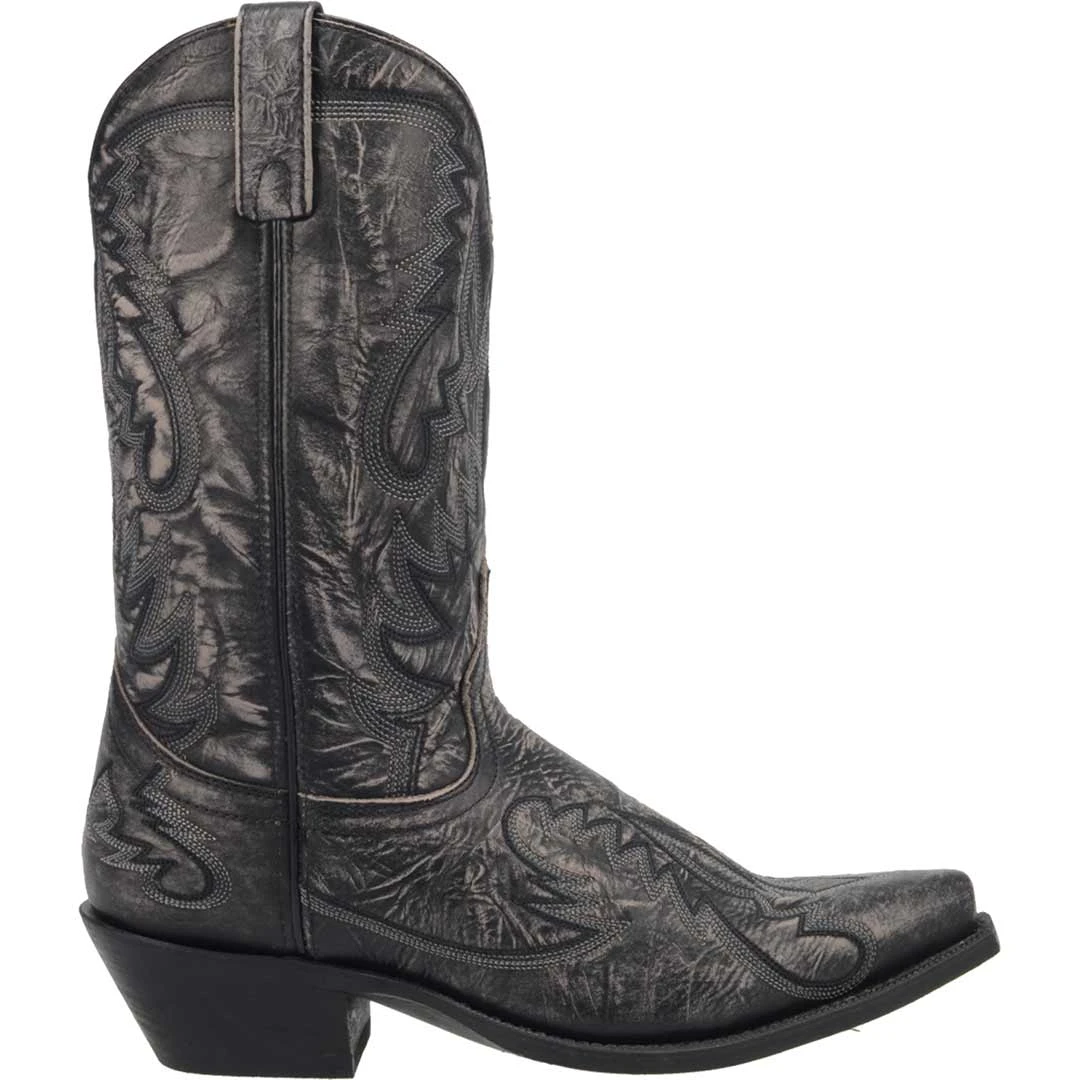 Laredo Men's Garrett Leather Cowboy Boots - Image 4