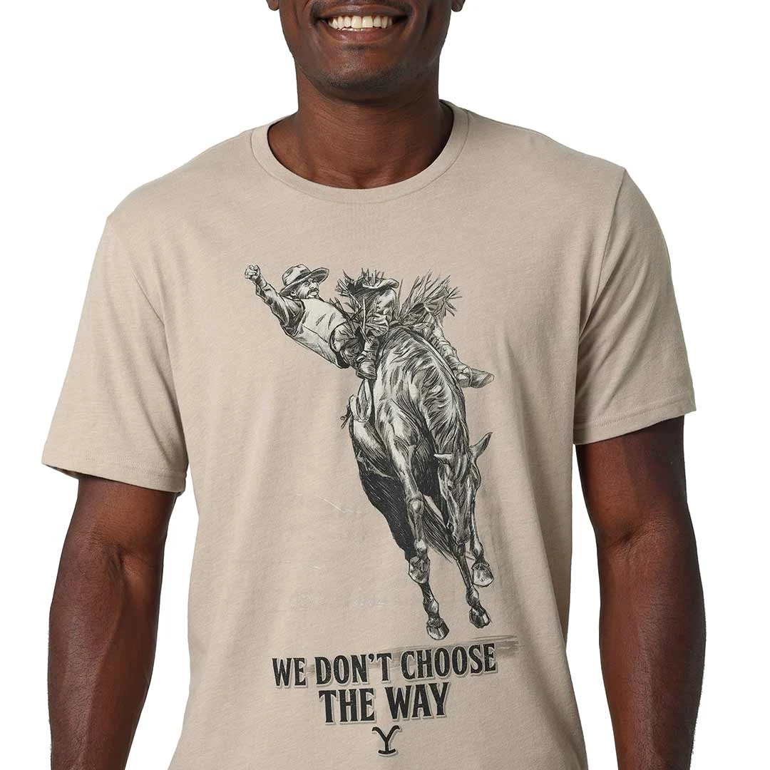 Wrangler X Yellowstone Men's We Don't Choose The Way T-Shirt - Image 3