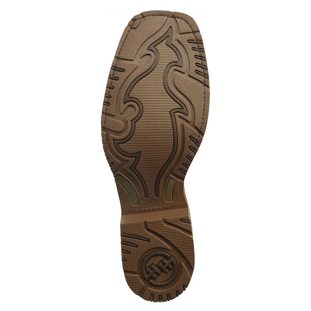 Double H Men's Fernandes Square Toe Cowboy Boots - Image 7