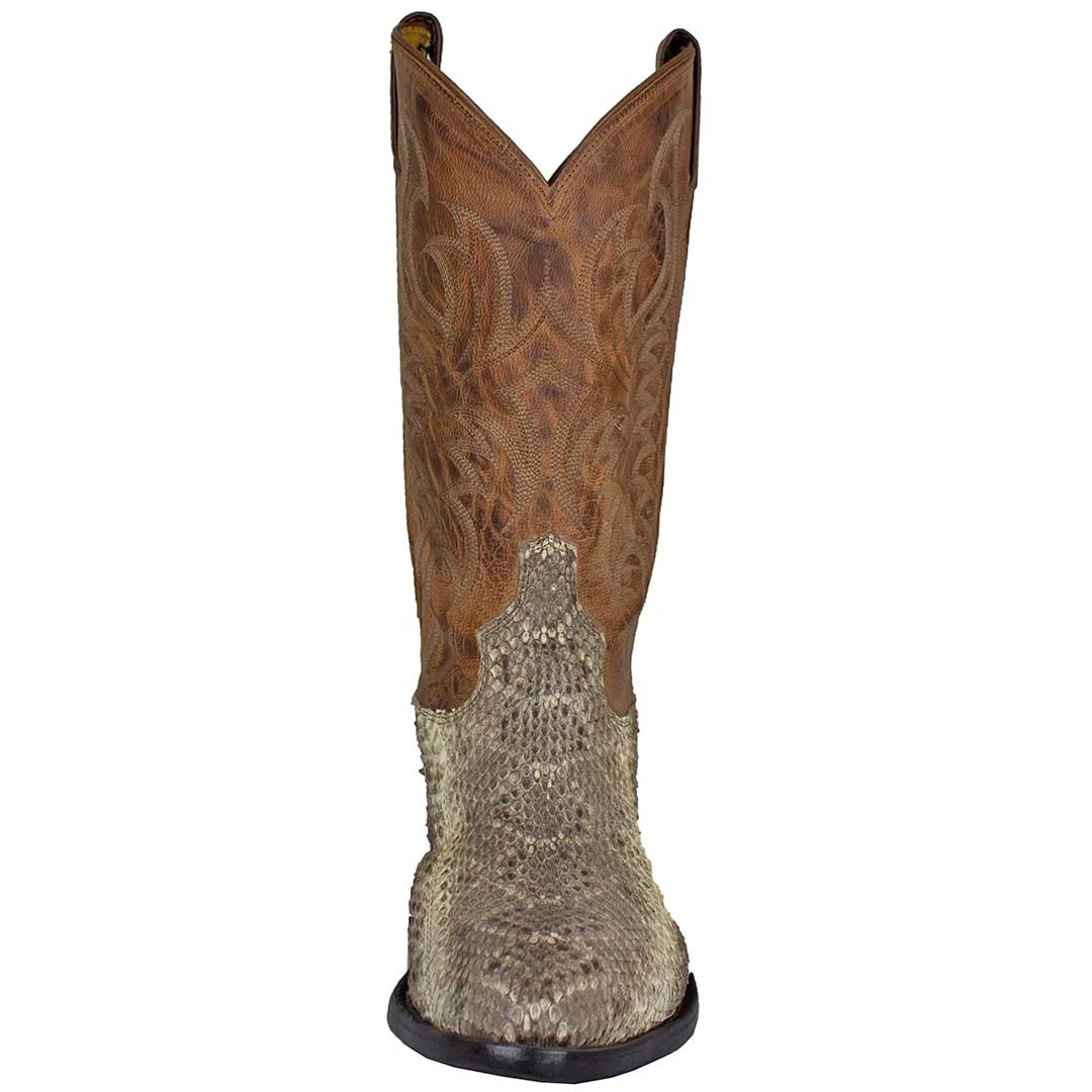 Tony Lama Men's Rattlesnake Exotic Cowboy Boots - Image 4