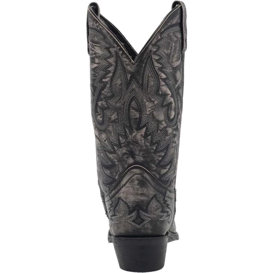 Laredo Men's Garrett Leather Cowboy Boots - Image 5