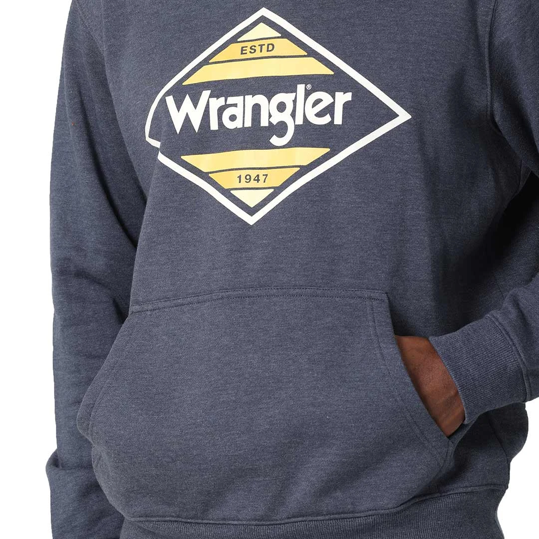 Wrangler Men's Triangle Frame Logo Hoodie - Image 3