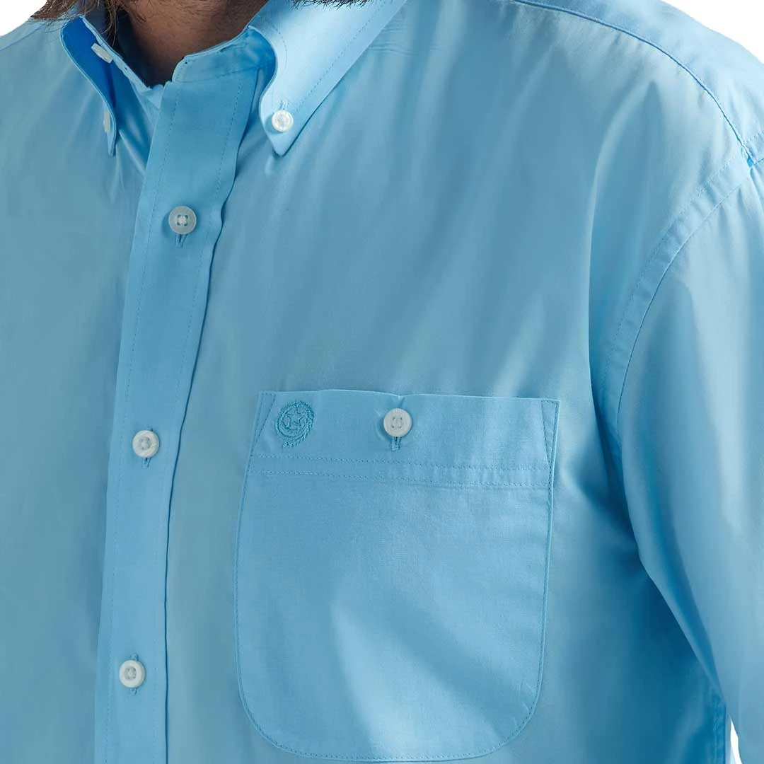 Wrangler Men's George Strait Solid Button-Down Shirt - Image 3