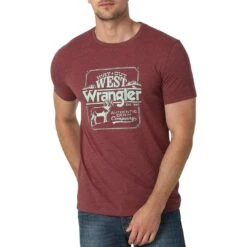 Wrangler Men's Way Out West Graphic T-Shirt