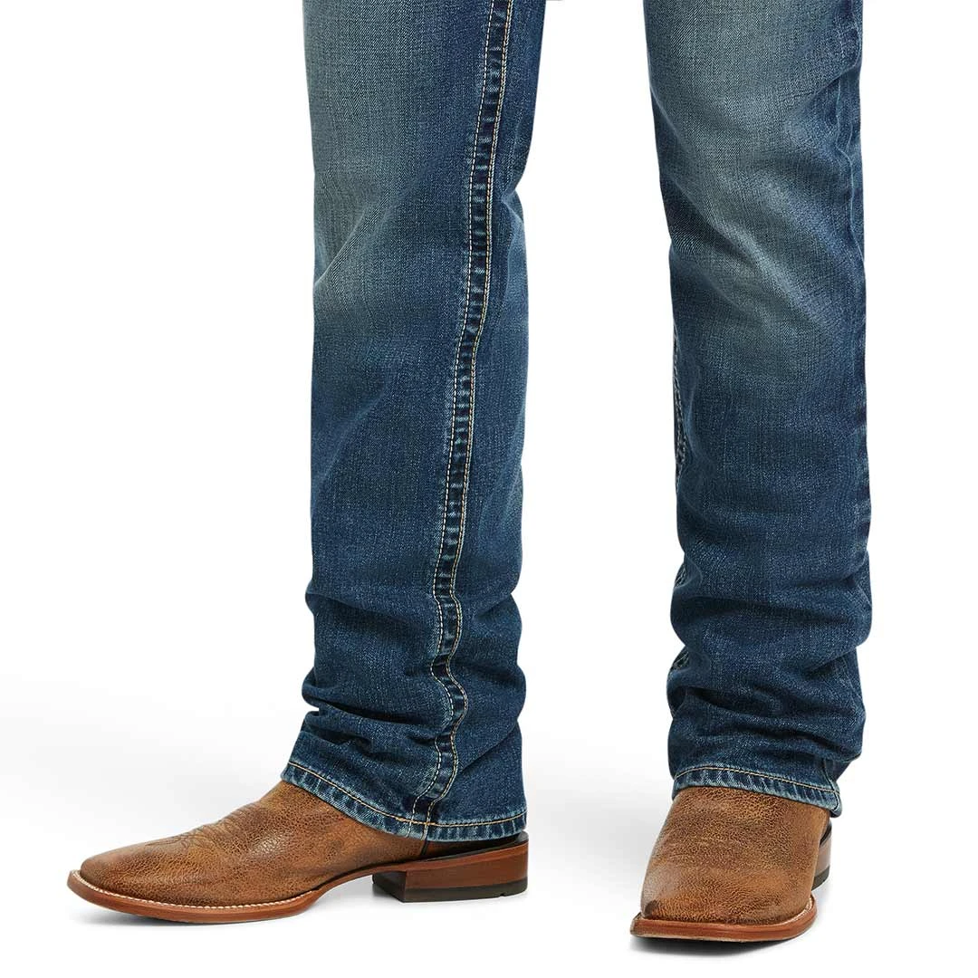 Ariat Men's M2 Relaxed Stretch Wilson Stackable Boot Cut Jean - Image 4