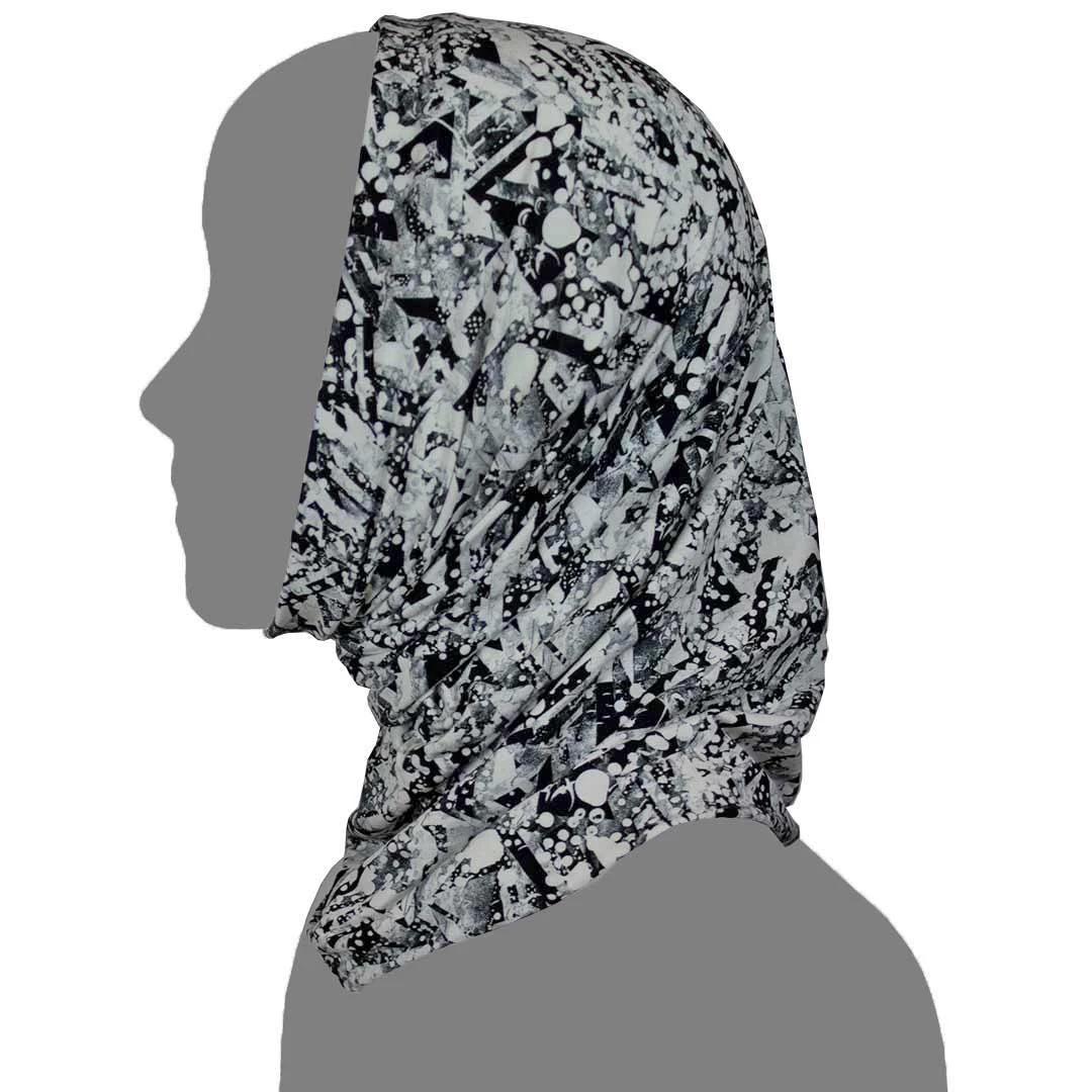 Watuko Headgear Abstract Print Bamboo Multifunction Tube - Image 7