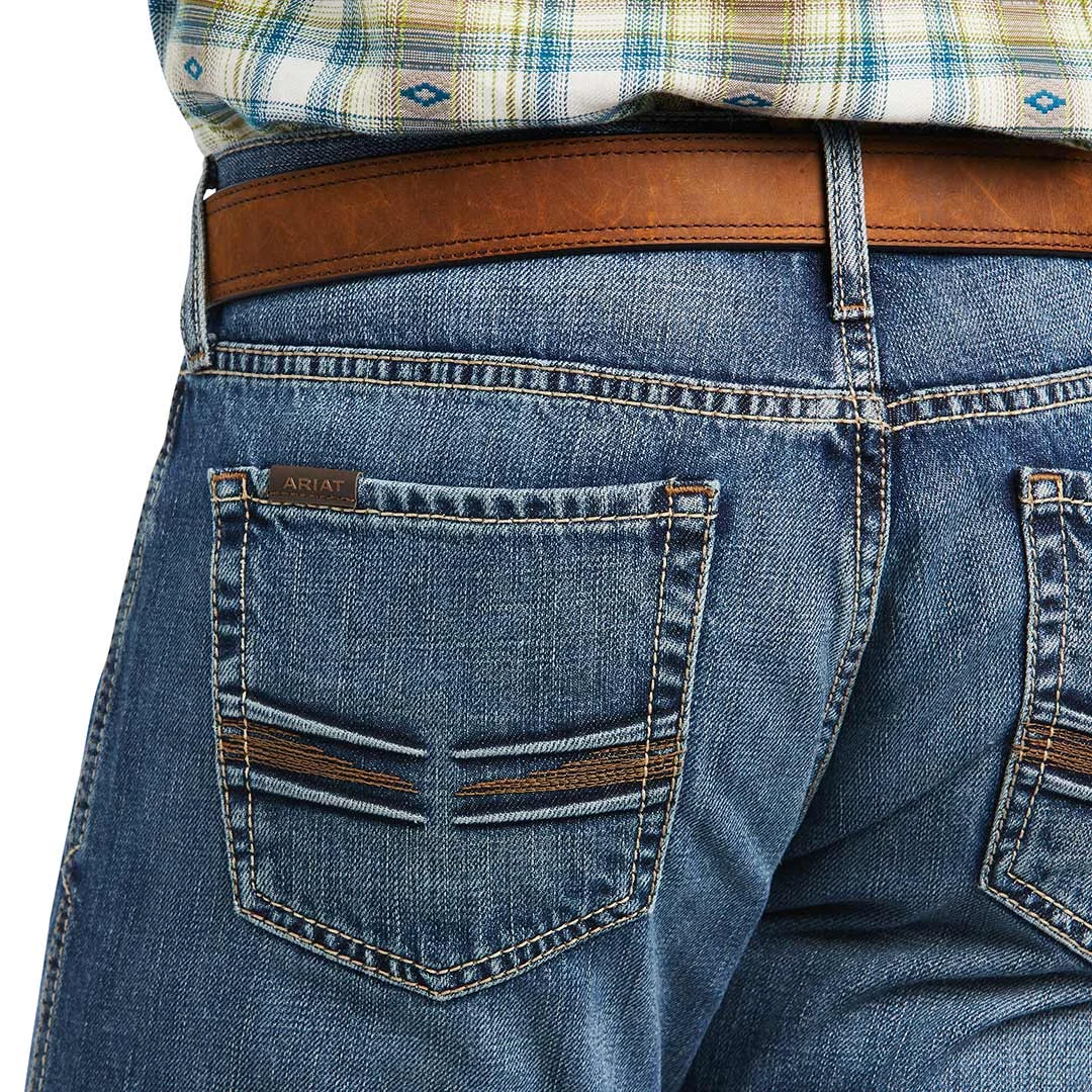 Ariat Men's M7 Slim Merrick Stackable Straight Leg Jeans - Image 3