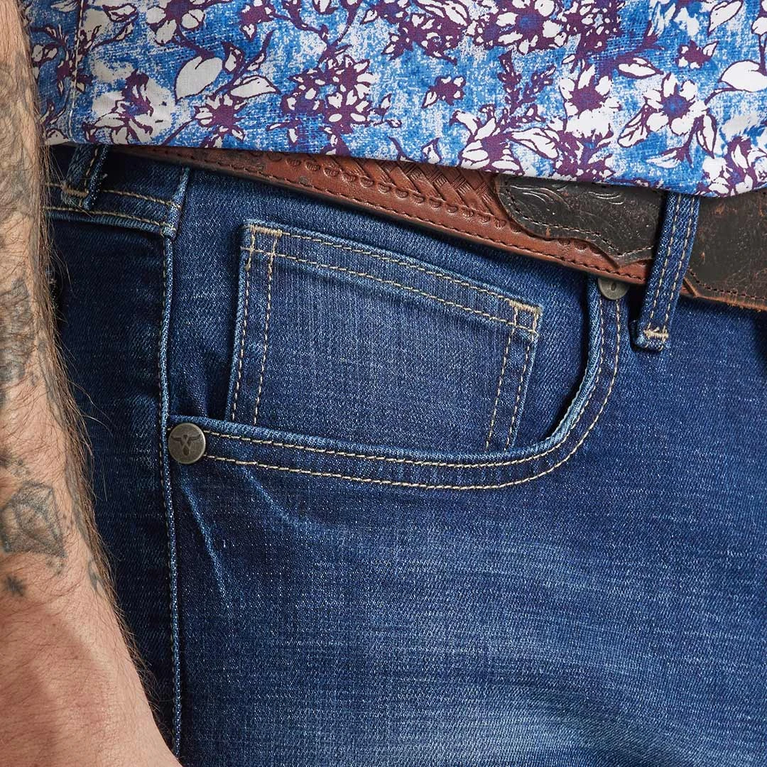 Wrangler Men's 20X No. 44 Slim Straight Jeans - Image 5