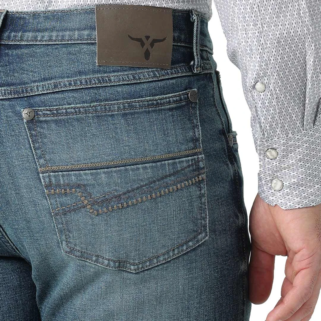 Wrangler Men's 20X No. 44 Slim Fit Straight Leg Jeans - Image 4