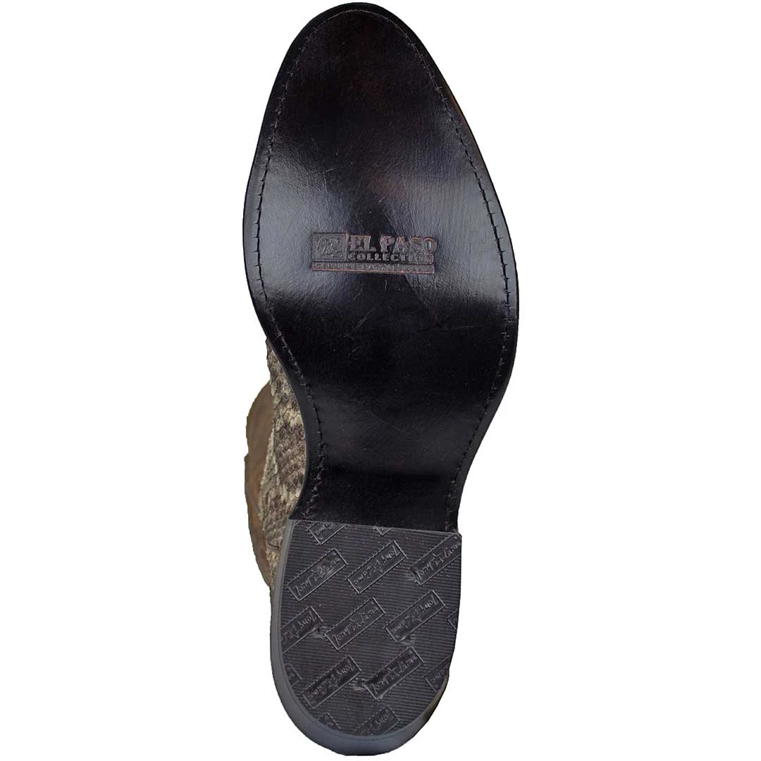 Tony Lama Men's Rattlesnake Exotic Cowboy Boots - Image 7