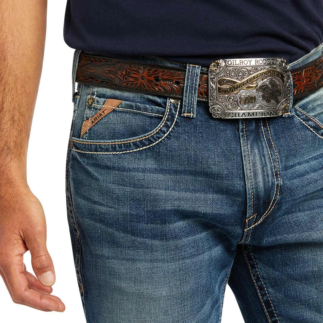 Ariat Men's M2 Relaxed Stretch Wilson Stackable Boot Cut Jean - Image 5