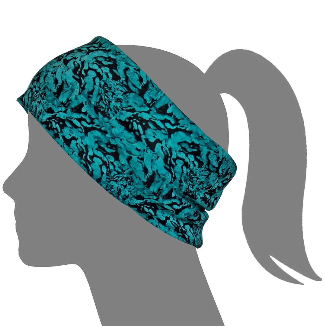 Watuko Headgear Abstract Print Bamboo Multifunction Tube - Image 11