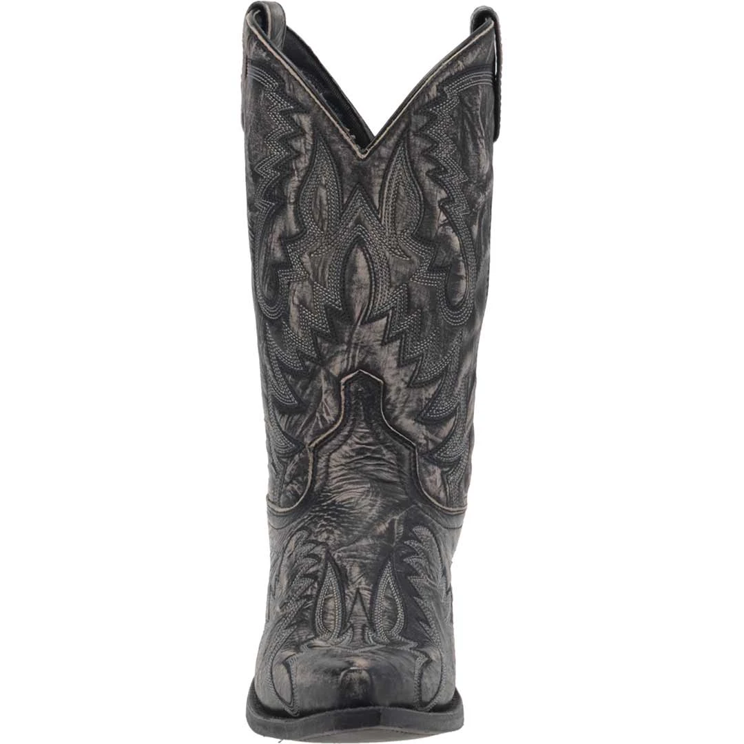 Laredo Men's Garrett Leather Cowboy Boots - Image 6