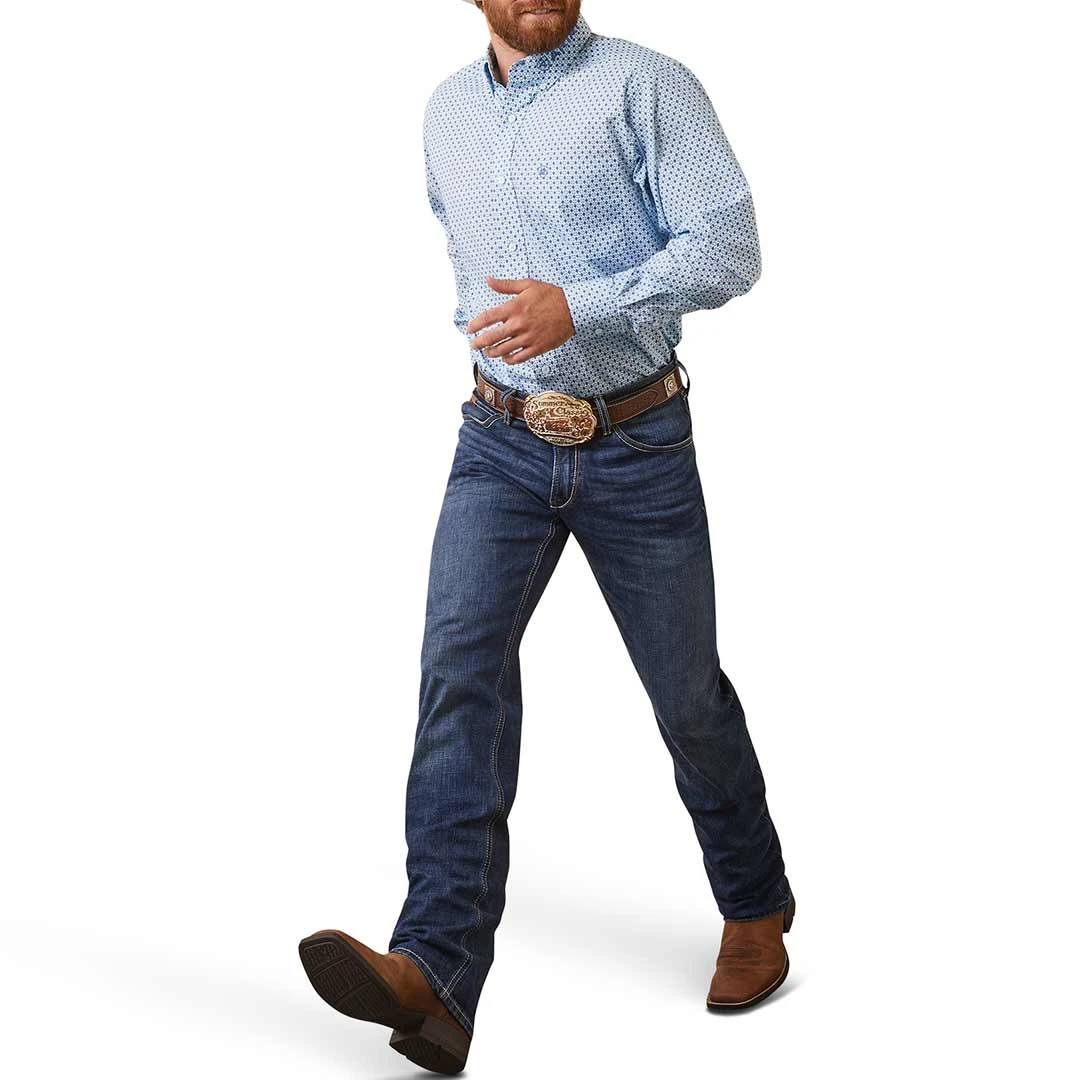 Ariat Men's Team Syed Fitted Button-Down Shirt - Image 6