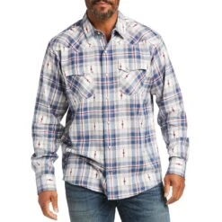 Ariat Men's Hutton Retro Fit Snap Shirt