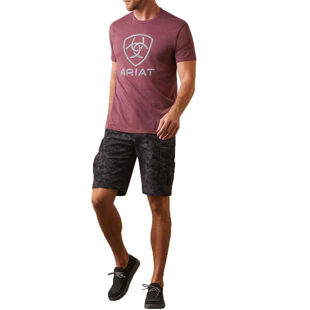 Ariat Men's Steel Bar Logo Graphic T-Shirt - Image 4