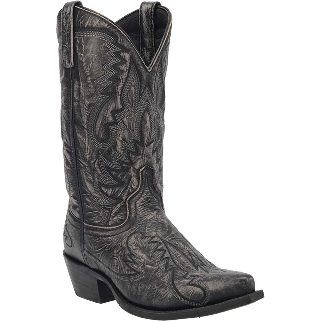 Laredo Men's Garrett Leather Cowboy Boots - Image 2