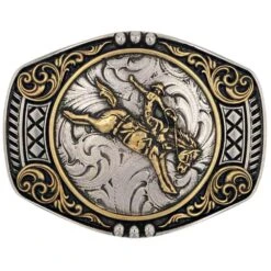 Montana Silversmiths Ride The Storm Attitude Buckle